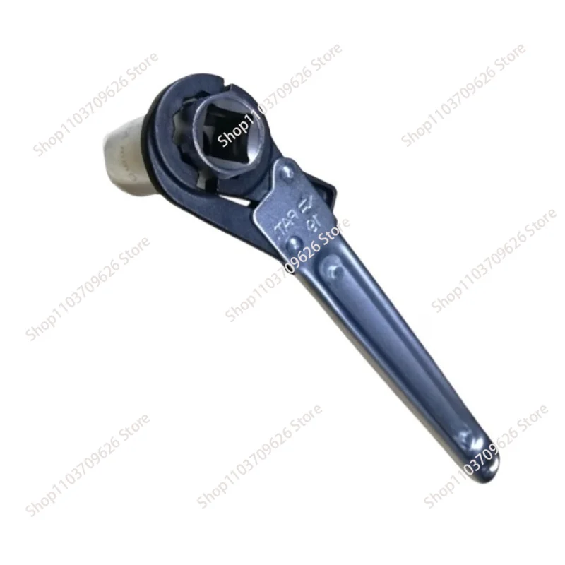 Ratchet Opening Oil Pipe Wrench Automatic Ratchet Wrench Adjustable Oil Pipe Spanner Repair Hand Tool for Pipeline Maintenance