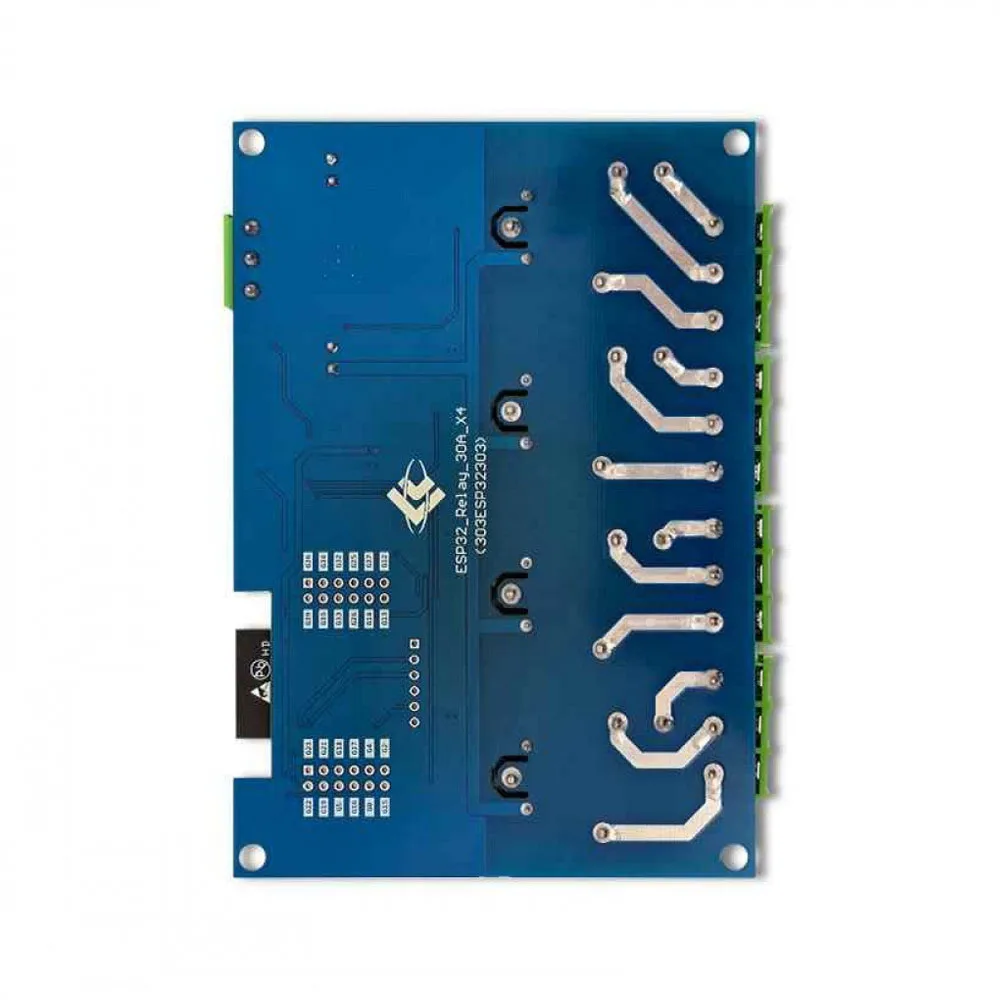 

DC7-28/5V Power Supply ESP32-WROOM-32E WIFI Bluetooth 4 Way 30A Relay Module ESP32 Development Relay Board with LED Indicator