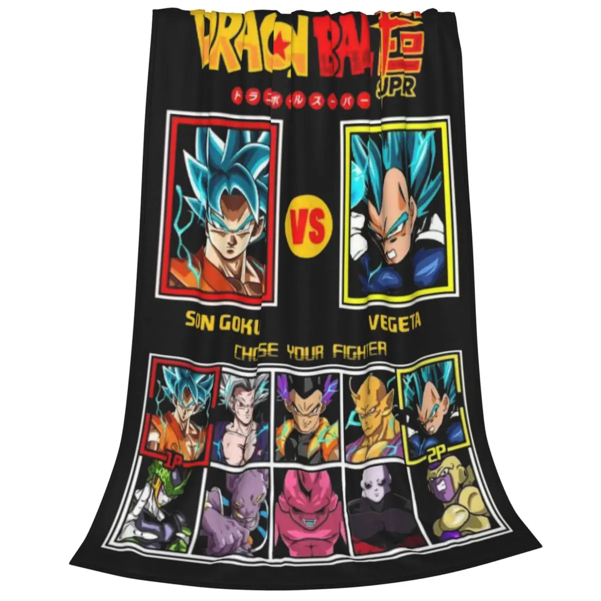 

Фланелевые одеяла Dragon Ball CHOOSE YOUR FIGHTER, индивидуальные одеяла для дома