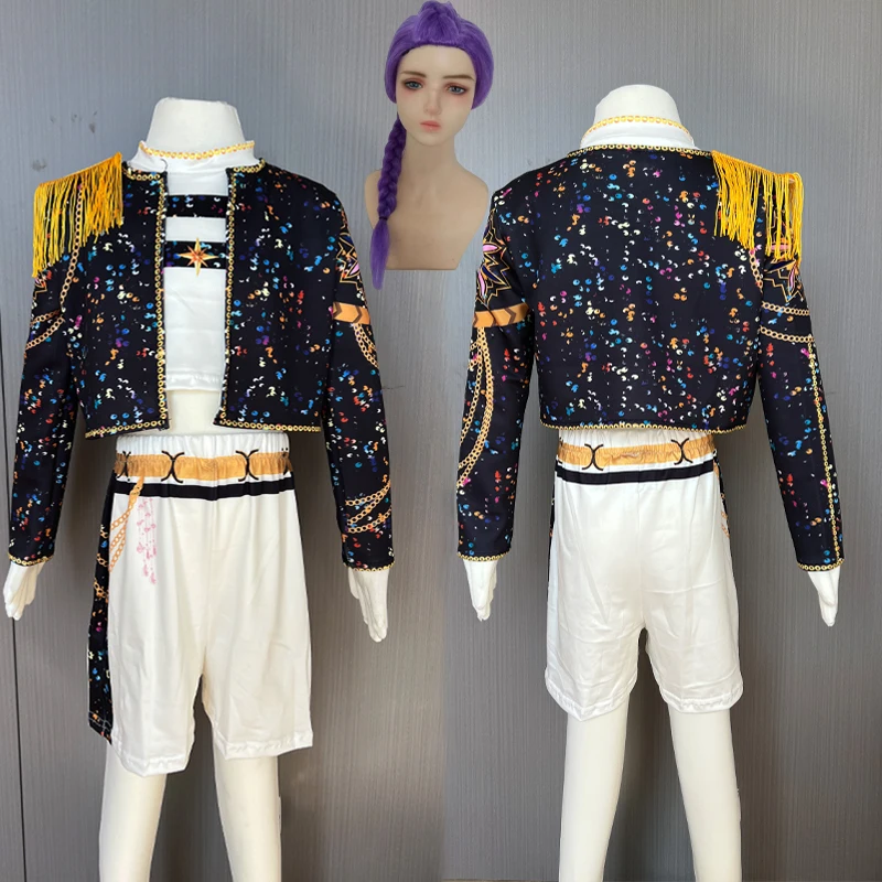 2025 Beliebtes Girlgroup Cosplay-Kostüm 3D-Druck Cosplay-Anzug Kleidung Outfit