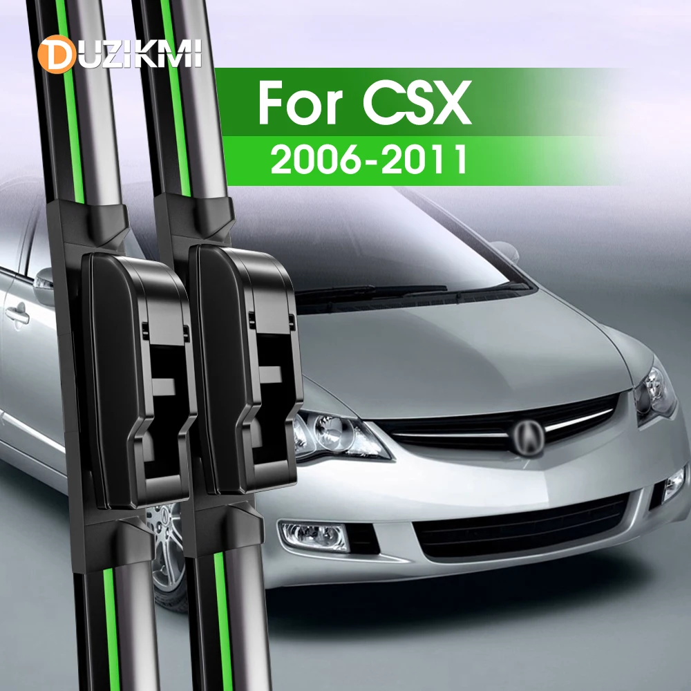 

DUZIKMI 2 шт. передние щетки стеклоочистителя для Acura CSX 2006-2011 2007 2008 2009 2010 лобовое стекло аксессуары для окон