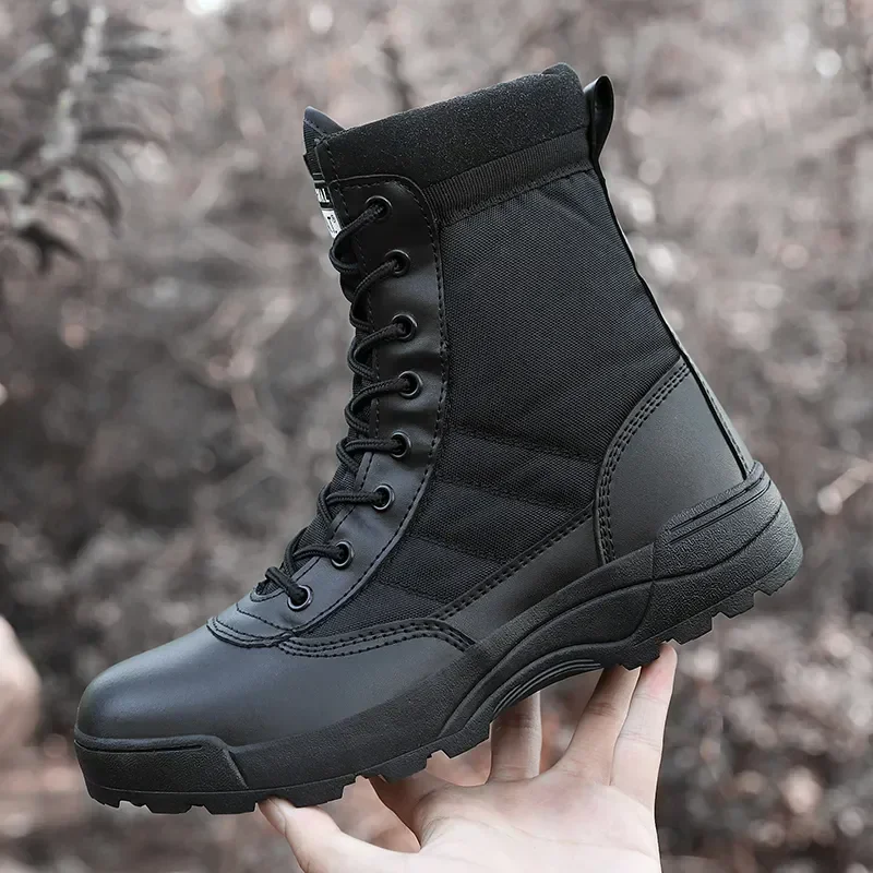 shoes Men\'s Boots Special Force Desert Sneakers sport Boots Outdoor Hiking Boots Men Ankle Shoes Men Work Safty Shoes