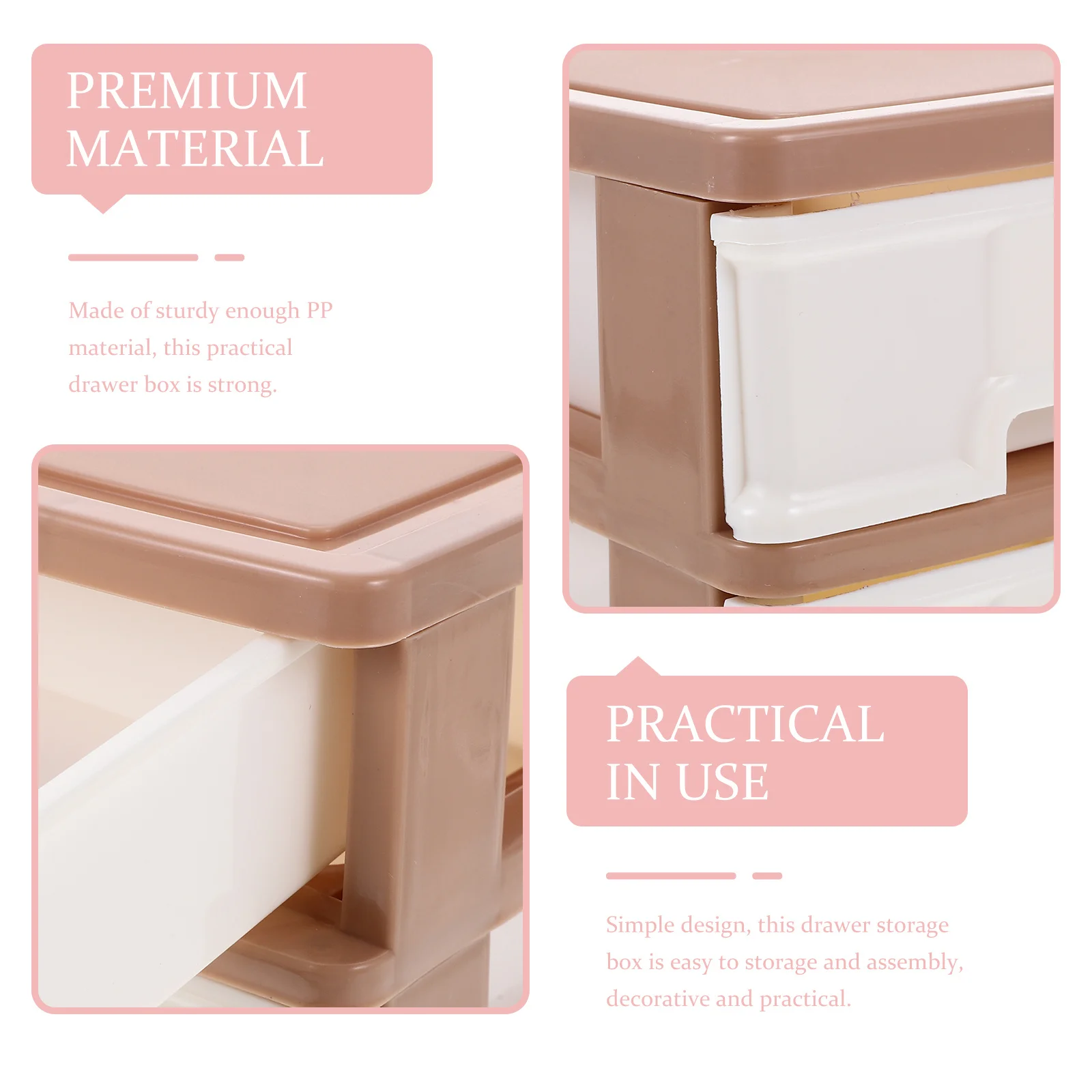 

Multi-Layer Desktop Drawer Organizer Box File Stationery Storage Holder For Office Home Documents Cosmetics Usb Cables Desktop