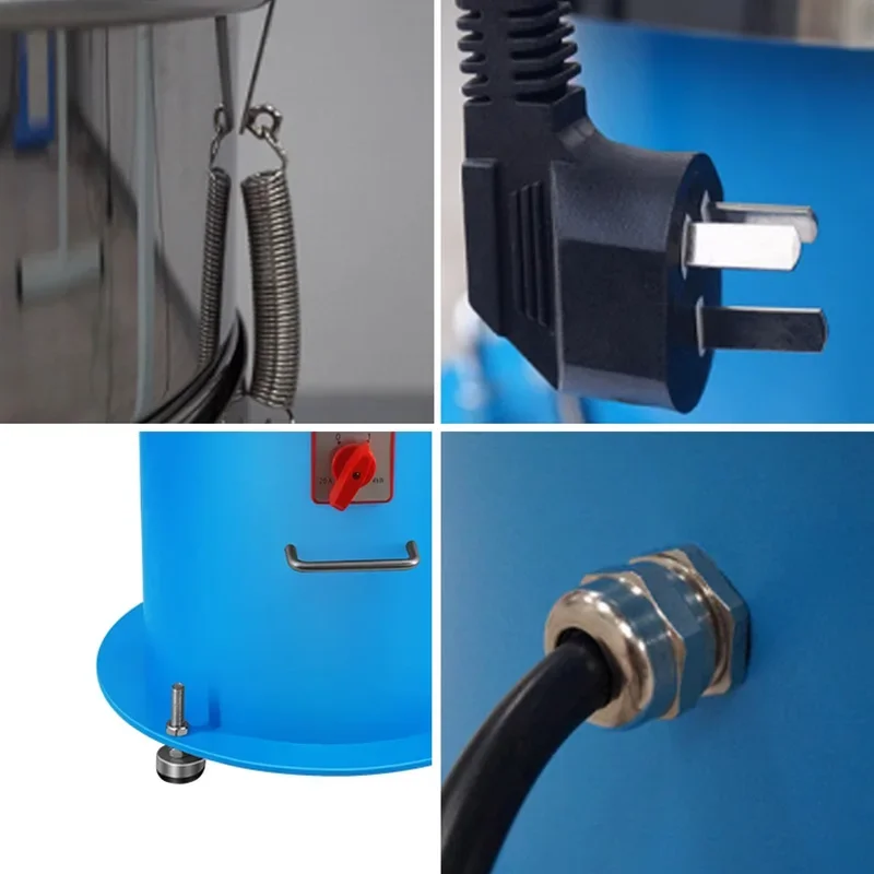 Small Electric Vibrating Screening Machine Dual Purpose for Flour Powder Sieving & Viscous Liquid Filtration Vibrating Screen