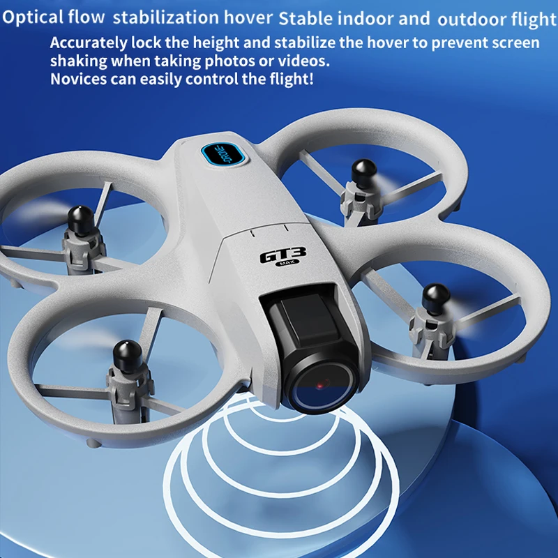 GT3 맥스 드론 4K 프로페셔널 WIFI 5G 드론 장애물 회피 브러시리스 고도 유지 헤드리스 모드 미니 RC 쿼드콥터 FPV 장난감 선물