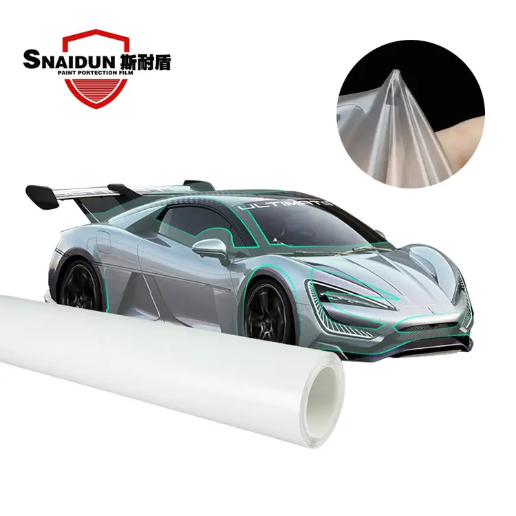 

8.5Mil TPU Car Paint Protection Film Self-Healing Anti-Scratch Window Shield Non-Yellow Car PPF Film for Body Protection