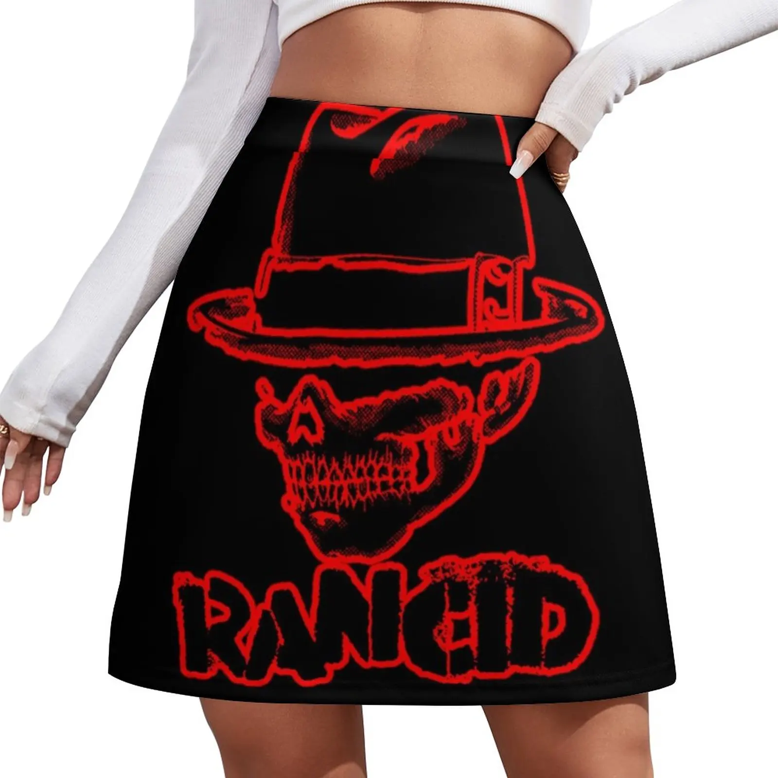 

Gods Rancid Mini Skirt outfit korean style Woman skirts