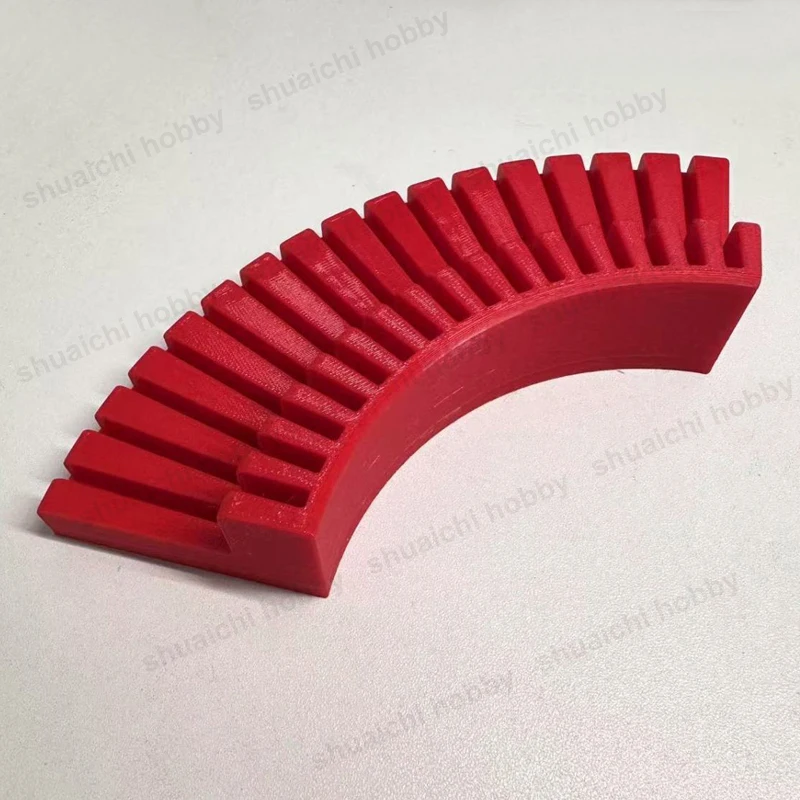1PCS 16-Slot Fan-Shaped Model Runner Rack 3.4mm/4.6mm Gap Storage Holder Stand for Hg/Rg/Mg/Pg Model Making Hobby Tool Accessory