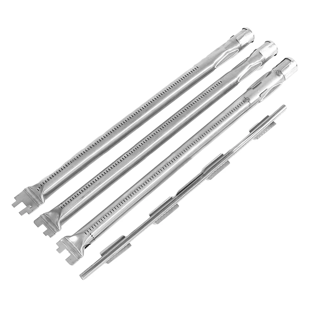 5Pcs Gas Grill Burners Kit For Weber For Spirit 300-Series Stainless Steel Burner Smaller Crossover Pipe Outdoor BBQ Tool