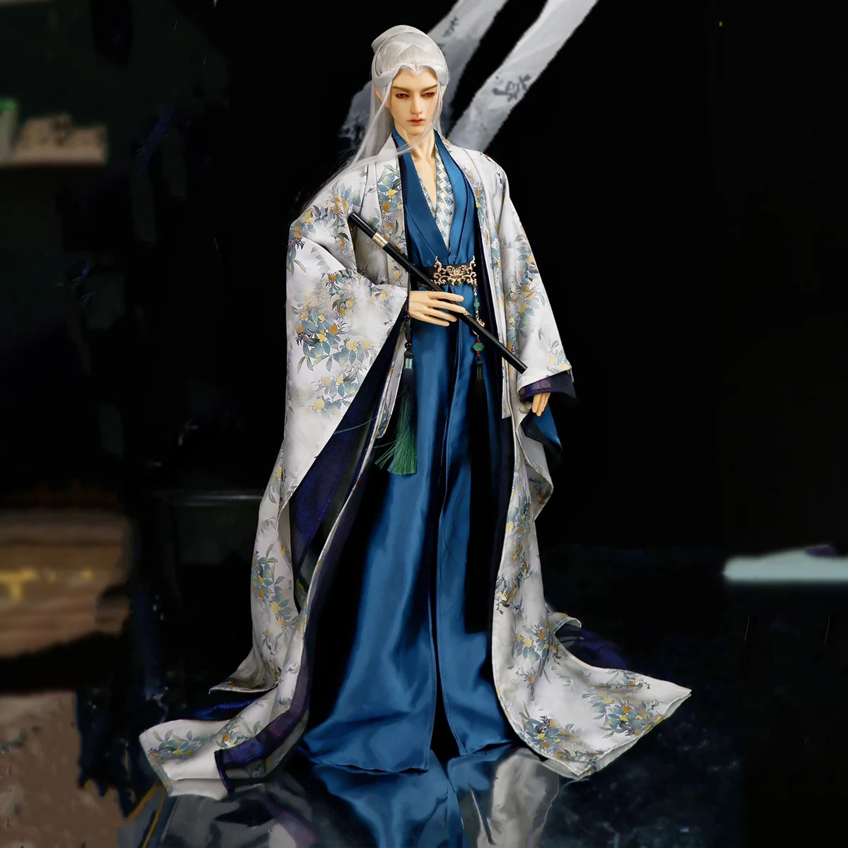 

1/3 BJD Hanfu Ancient Costume Robe Warrior Outfit For SD17 POPO68 Longhun73 ID75 Strong Uncle Doll Clothes Accessories A1625