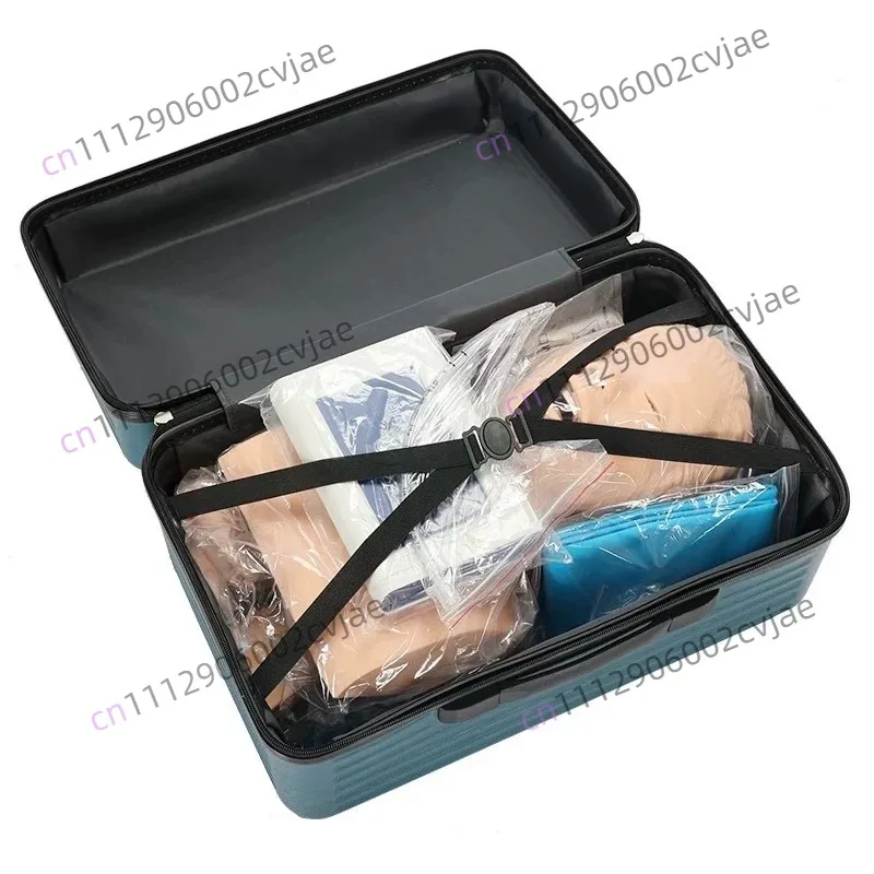 Intubation Human Body Model Learning Teaching Model Airway Management Training Device PVC  Alarm Simulator With Teeth