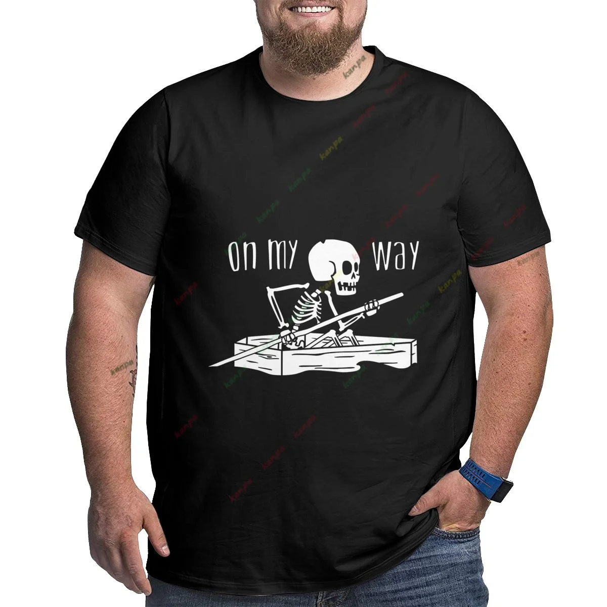 

Fashionable simple printed T-shirt for men's summer Cotton shirt summer solid color men's cotton casual sports street top 6XL