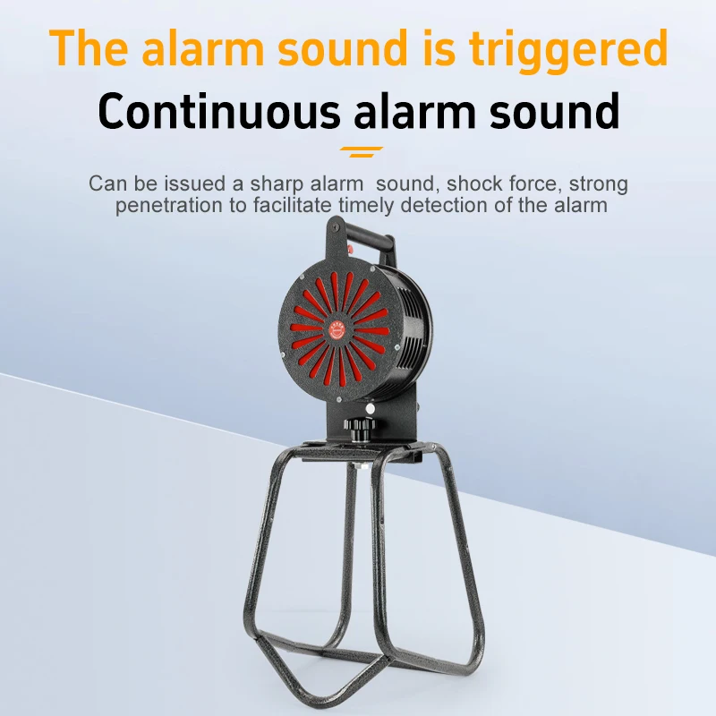 جهاز إشارات الطوارئ LK-120 الصناعي بسعر المصنع، صفارة إنذار يدوية عمودية كبيرة