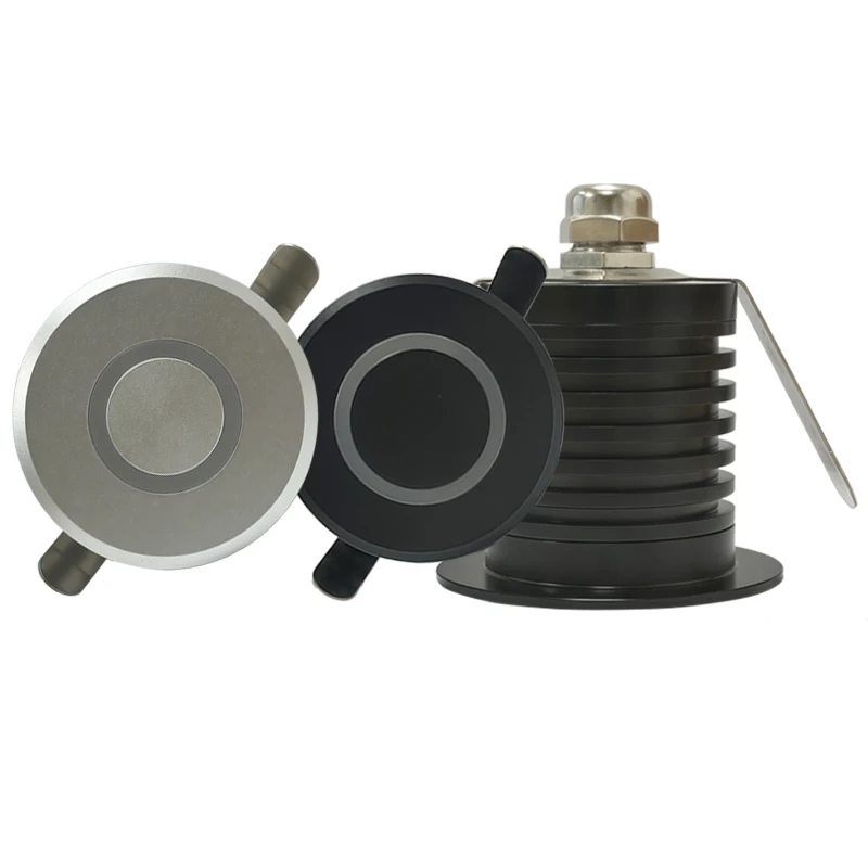 

Step Foot Lamp Wall Light Fixture Round Ring Light IP65 3W indoor Aluminum for Stair Corner Aisle Road Sign Landmark 12V