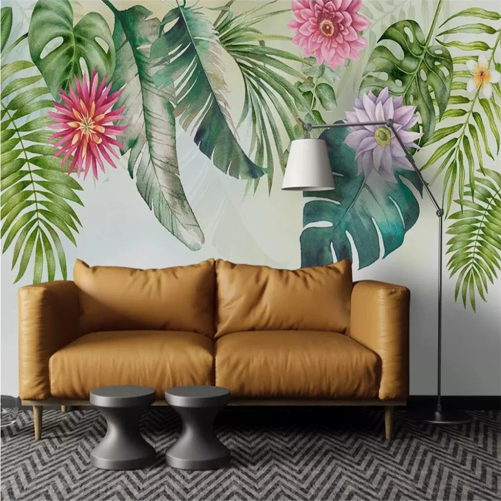custom Abstract forest flying bird Wallpaper for Wall Painting Mural Living Room Background Leather Wall paper home decorations