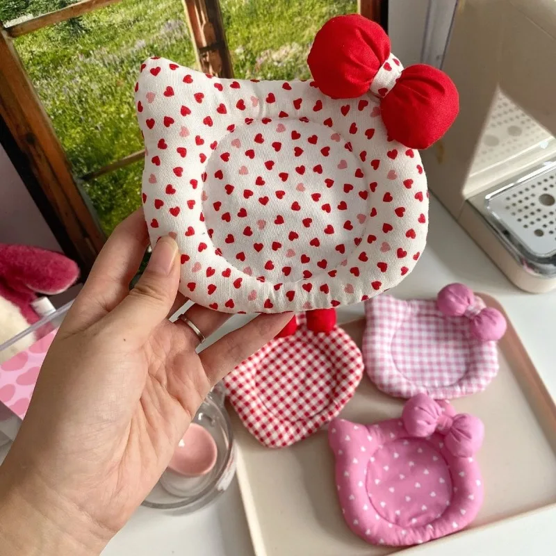 Kawaii Sanrio Hello Kitty coussin isolant fille Anime coton coussin isolant tissu cuisine tapis décoration de bureau cadeau de noël