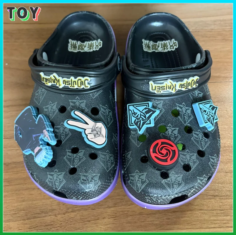 

Jujutsu Kaisen Cave Shoes Anime Gojo Satoru Summer Outdoor Beach Slippers Dwaterproof Anti Slip Cartoon Slippers Couple Gifts