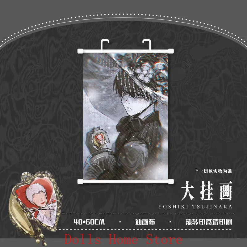 

The Summer Hikaru Died Indou Hikaru Tsujinaka Yoshiki Hanging Postcards badges color paper Anime Cosplay birthday Gift Halloween