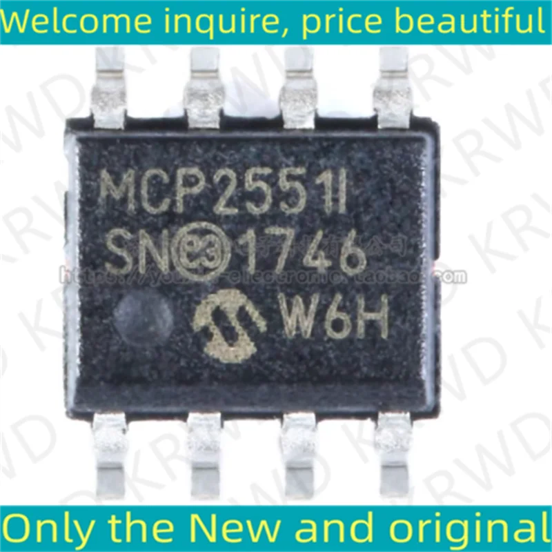 

5PCS MCP2551I New and Original IC Chip SOP8 MCP2551-I/SN MCP2551-I MCP2551 2551