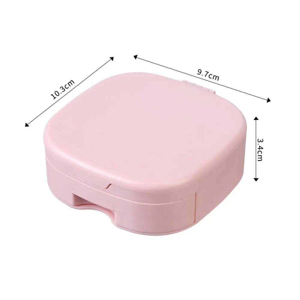 المحمولة بلون مجوهرات خواتم صندوق تخزين مرآة عالية الوضوح منظم أدوات التجميل مرآة لوضع مساحيق التجميل مشط شعر مريح #6