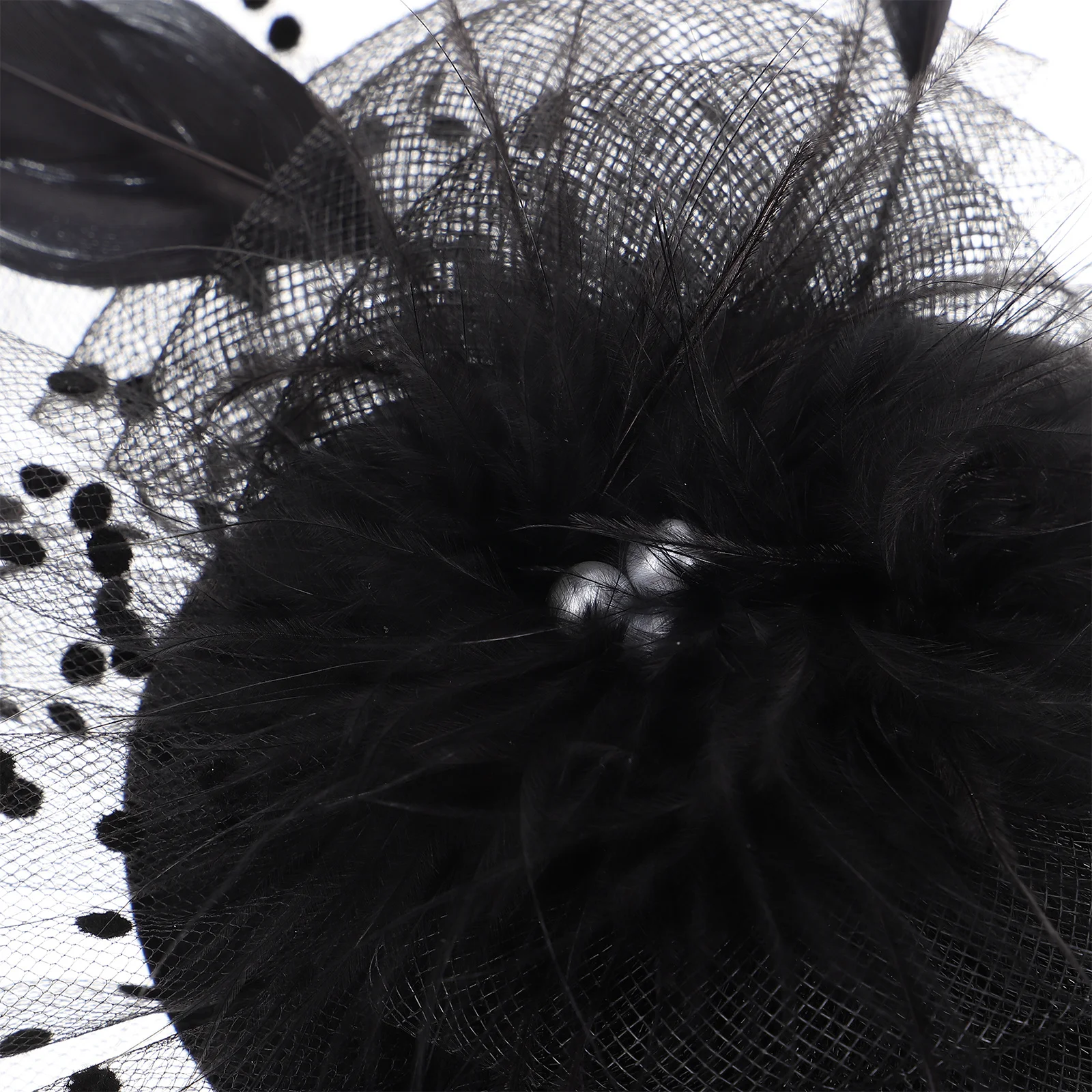 النساء الفاسناتور خوذة النسيج المعادن قبعة الزفاف الزفاف العروس إكسسوارات الشعر الشاي حفلة مأدبة غطاء الرأس قطع زينة قبعة #6