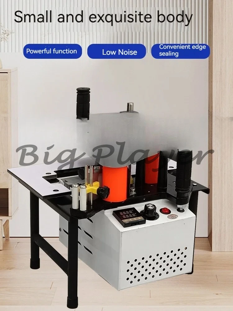 ماكينة ربط الحواف اليدوية الصغيرة بقدرة 220 فولت 1100 وات ماكينة ربط الحواف اليدوية ذات الجانب المزدوج ماكينة ربط الحواف المحمولة