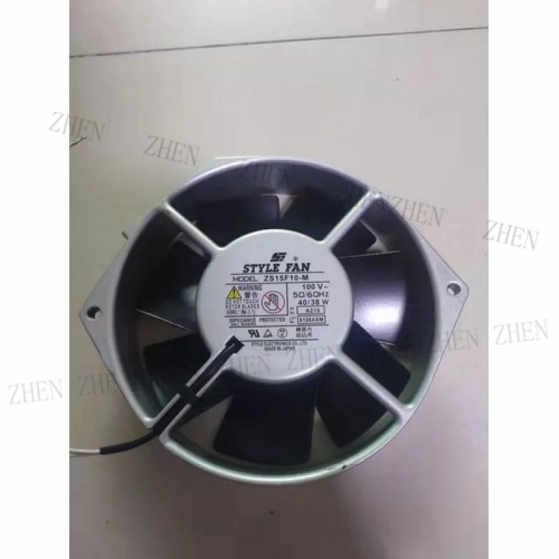 Y  1 Pc.  for STYLE FAN ZS15F10-M 100V AC 15CM all metal cooling fan 2 wires