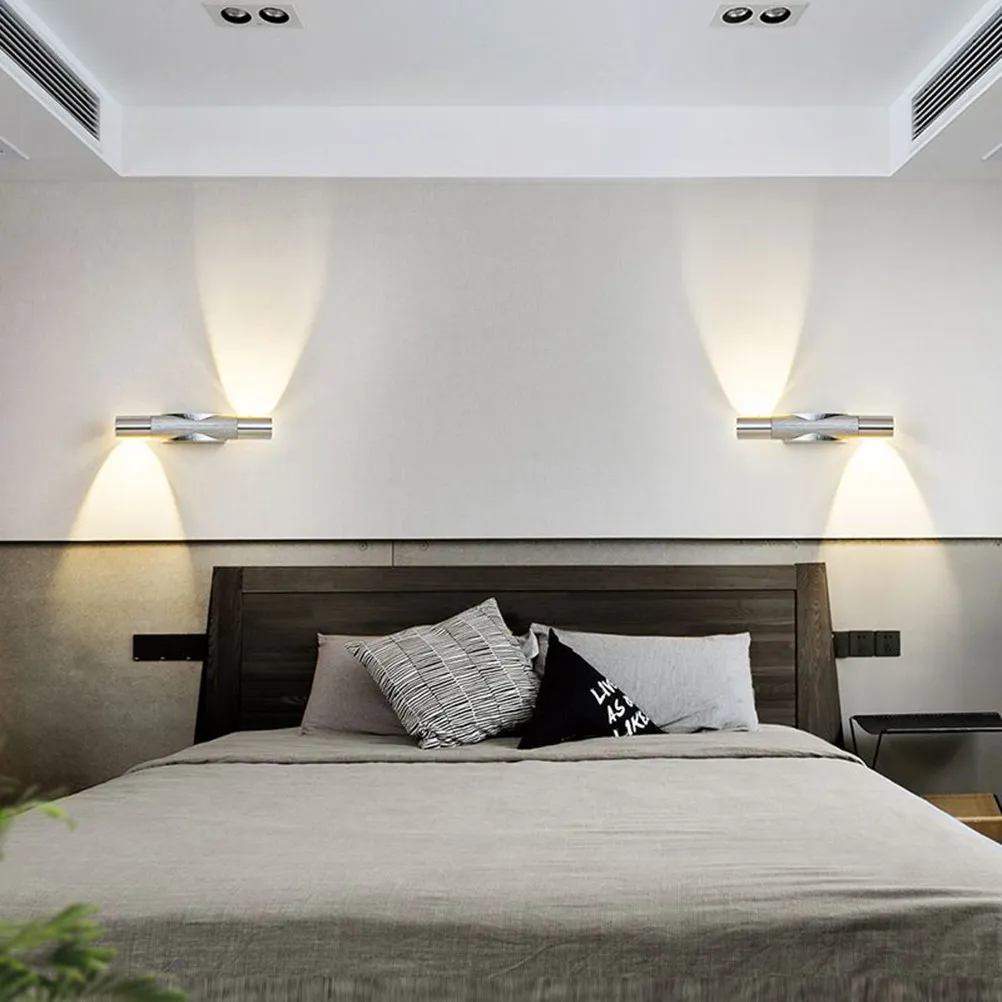 360 Degree Rotatable Wall Lamp White Light Stylish Decorative Indoor Bedside Corridor Makeup Mirror Light 360 Degree Wall Lamp