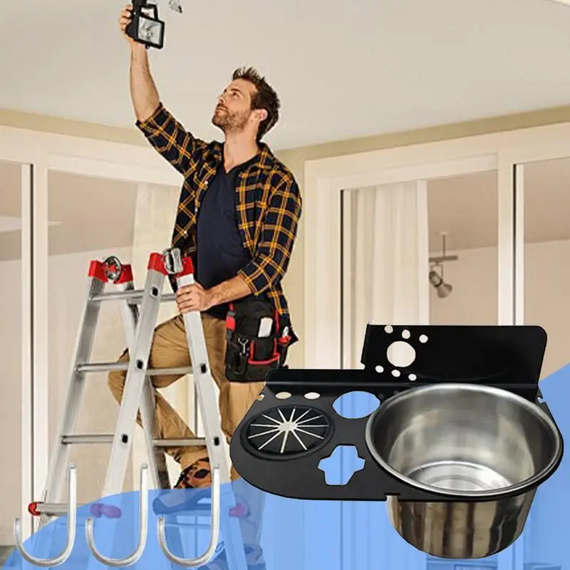 室内装飾用はしご収納ホルダー、ハンドツールオーガナイザー、収納ラック、オーガナイザーブラケット、作業工具、天井プロジェクト