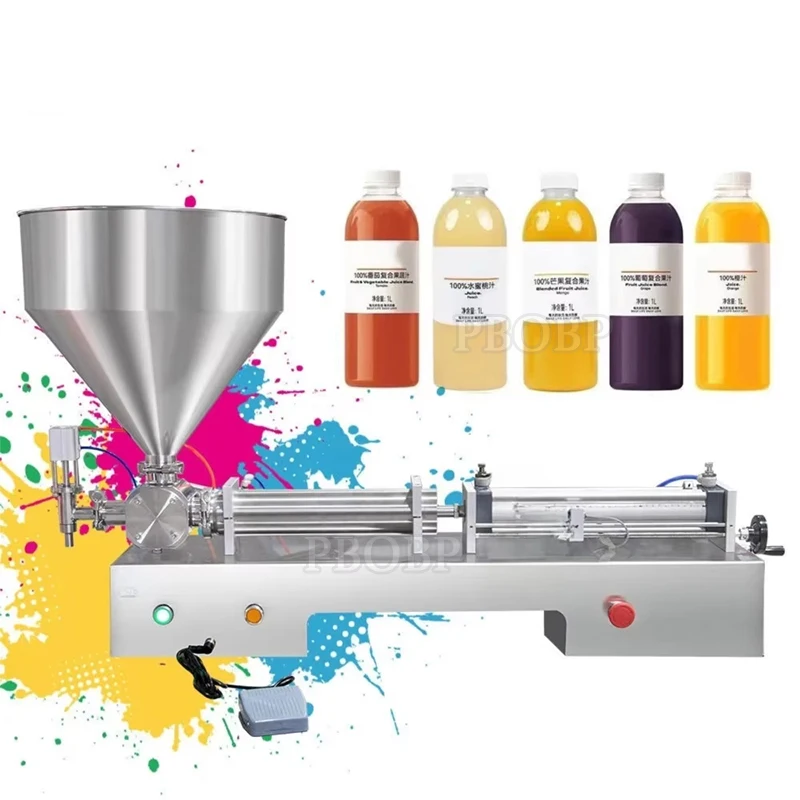 Small-Scale Filling Machine: Quantitative Filling Machine for Honey, Ketchup, Essential Oils, Cosmetics, Cooking Oil