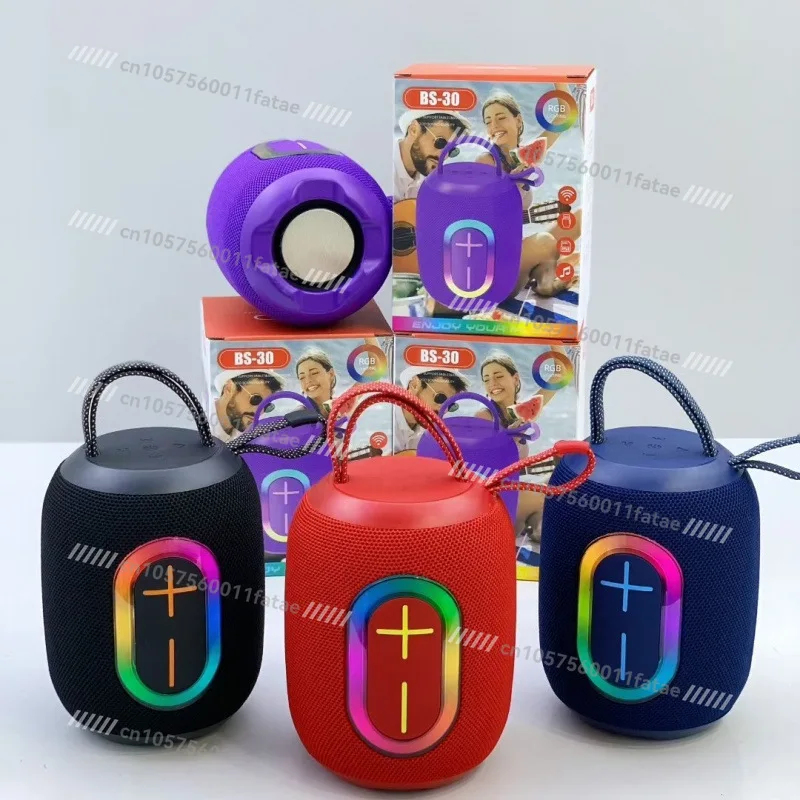 Popular Bluetooth Speaker Small Steel Cannon Portable Bluetooth Speaker Outdoor Portable Subwoofer Card Bluetooth