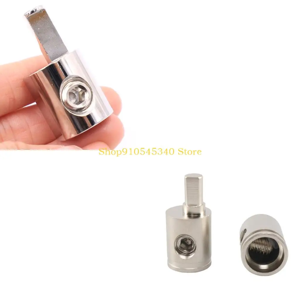 U2JA Heavy Duty 0GA to 4GA Copper Alloy Vehicle Stereo Connector Terminals Adapters for Enhanced Signal Clear and Stability