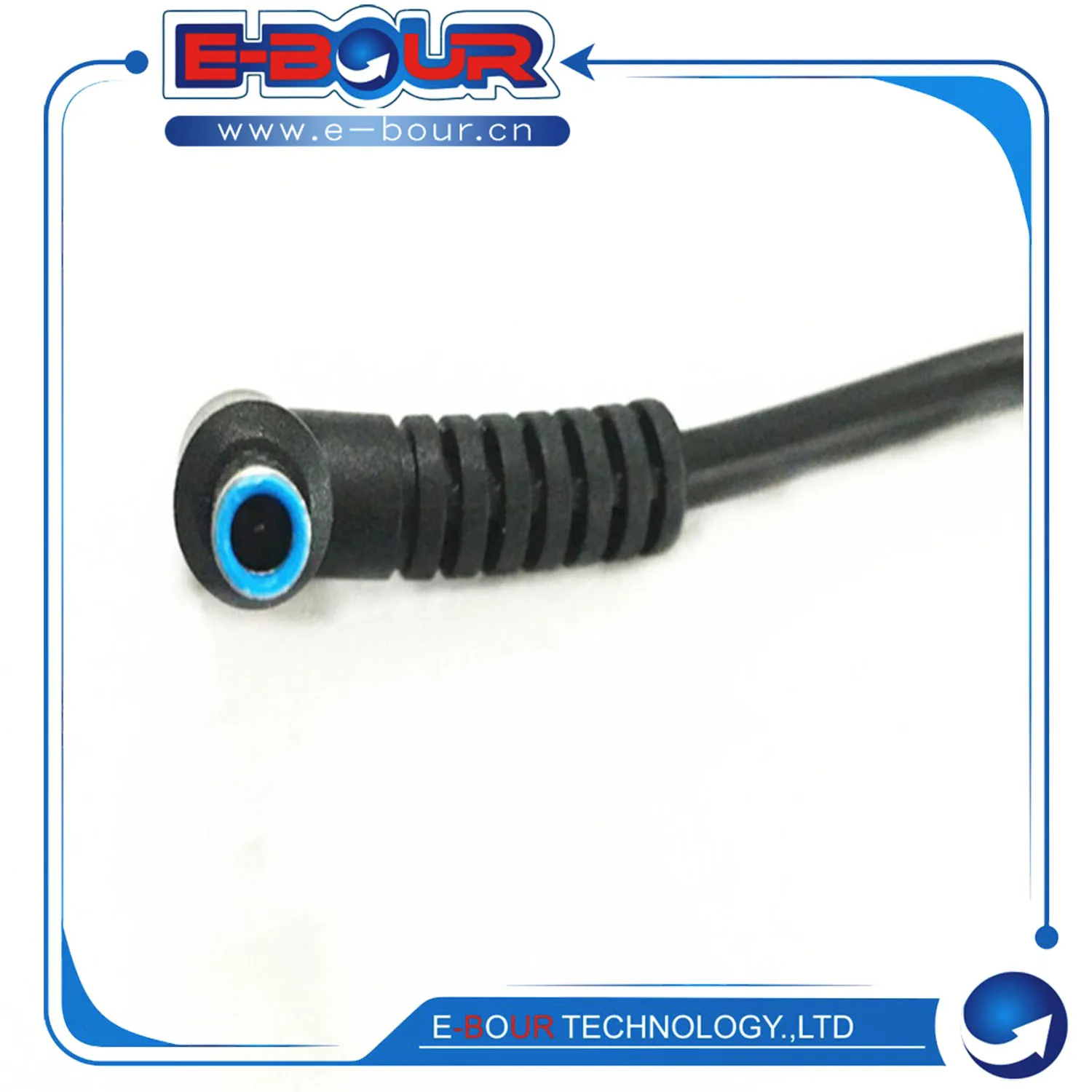 Kabel konverter pengisian daya DC, kabel 7.4mm x 5.0mm ke 4.5mm x 3.0mm, adaptor pengisi daya soket DC kabel 15.6cm