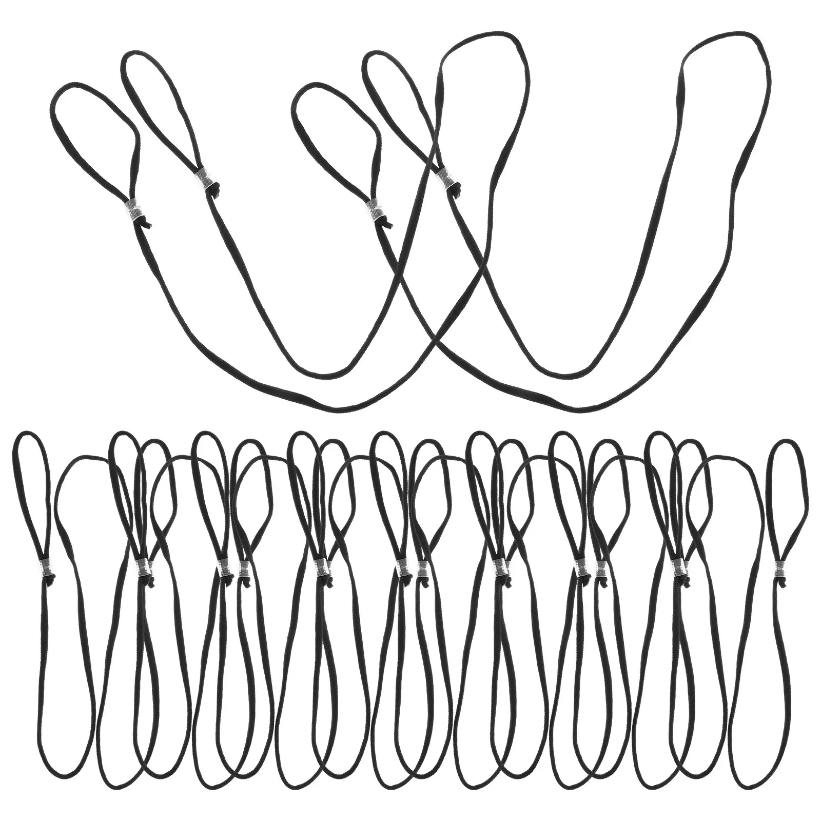 

10pcs Yoga Mat Carriers Stretch Bands Adjustable Straps Strong Endurance Portable Fitness Supplies Random Colors