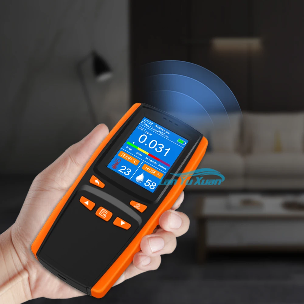 Newest Portable Ozone Meter Gas Analyzer for Industry Measurement O3 Air Detectors Spain Germany France Japan Market