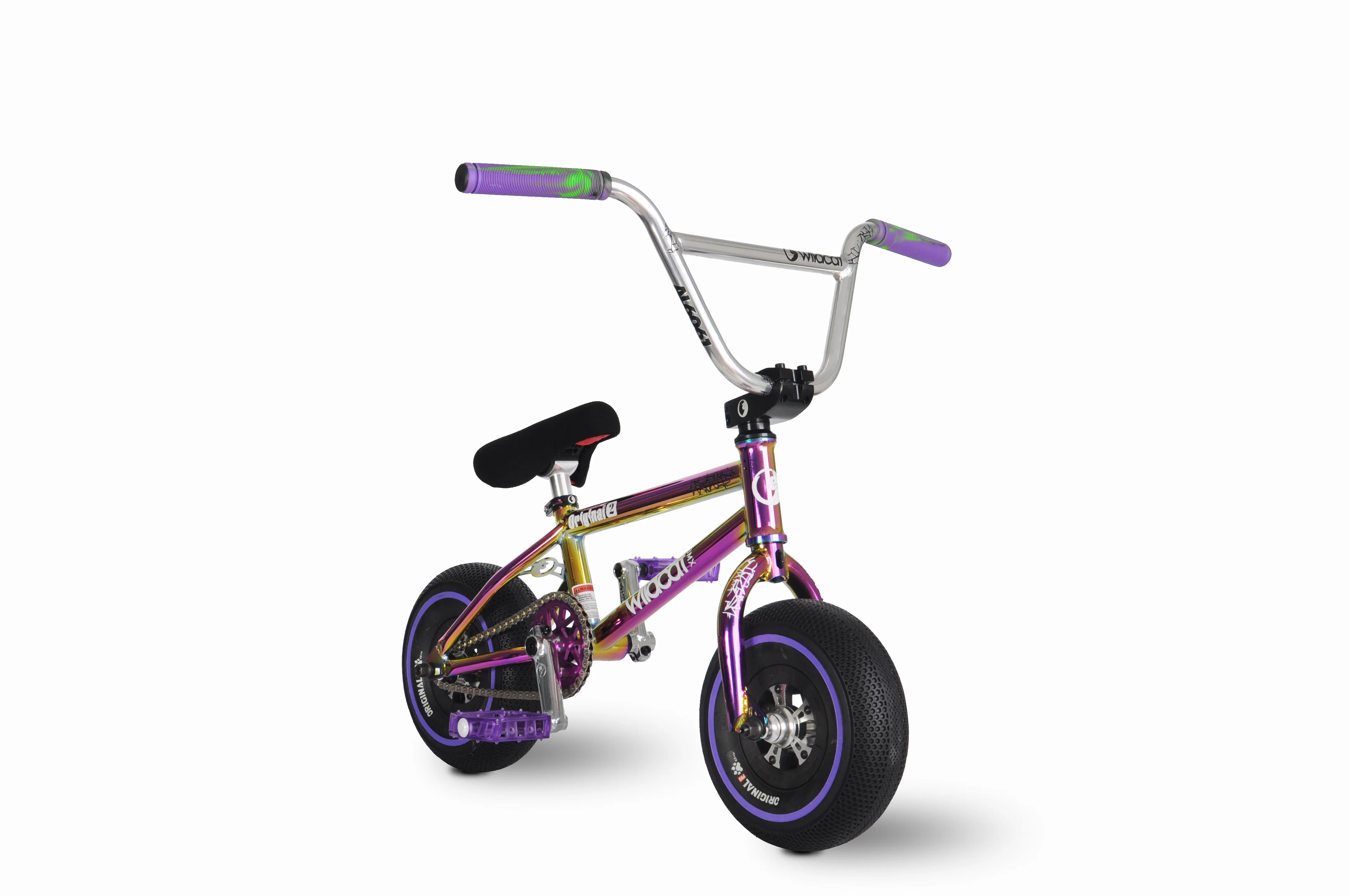 

Adult bicycle with 10-inch BMX electroplating color function.