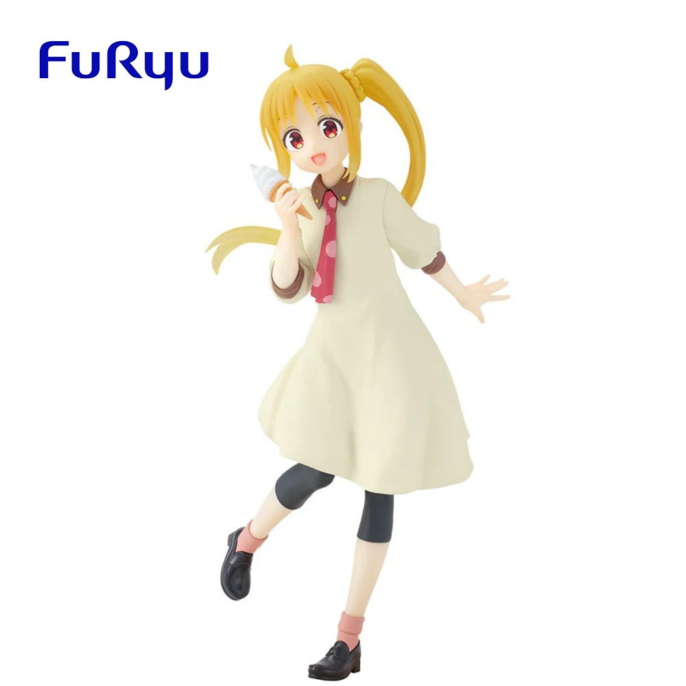 Original FuRyu Trio Try iT BOCCHI THE ROCK Ijichi Nijika PVC Anime Figure Action Figures Model Toys