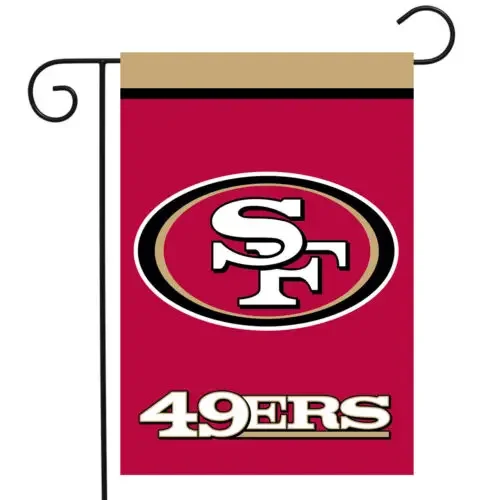 San Francisco 49ers Garden Flag Licensed ; Briarwood Lane