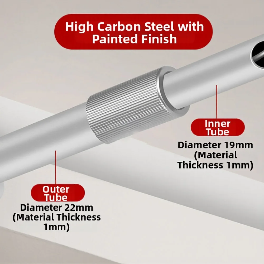 

Телескопический кронштейн для камеры, настенное крепление без сверления, двусторонняя зажимная система, регулируемая от 0 до 7,5 см, для различных моделей камер