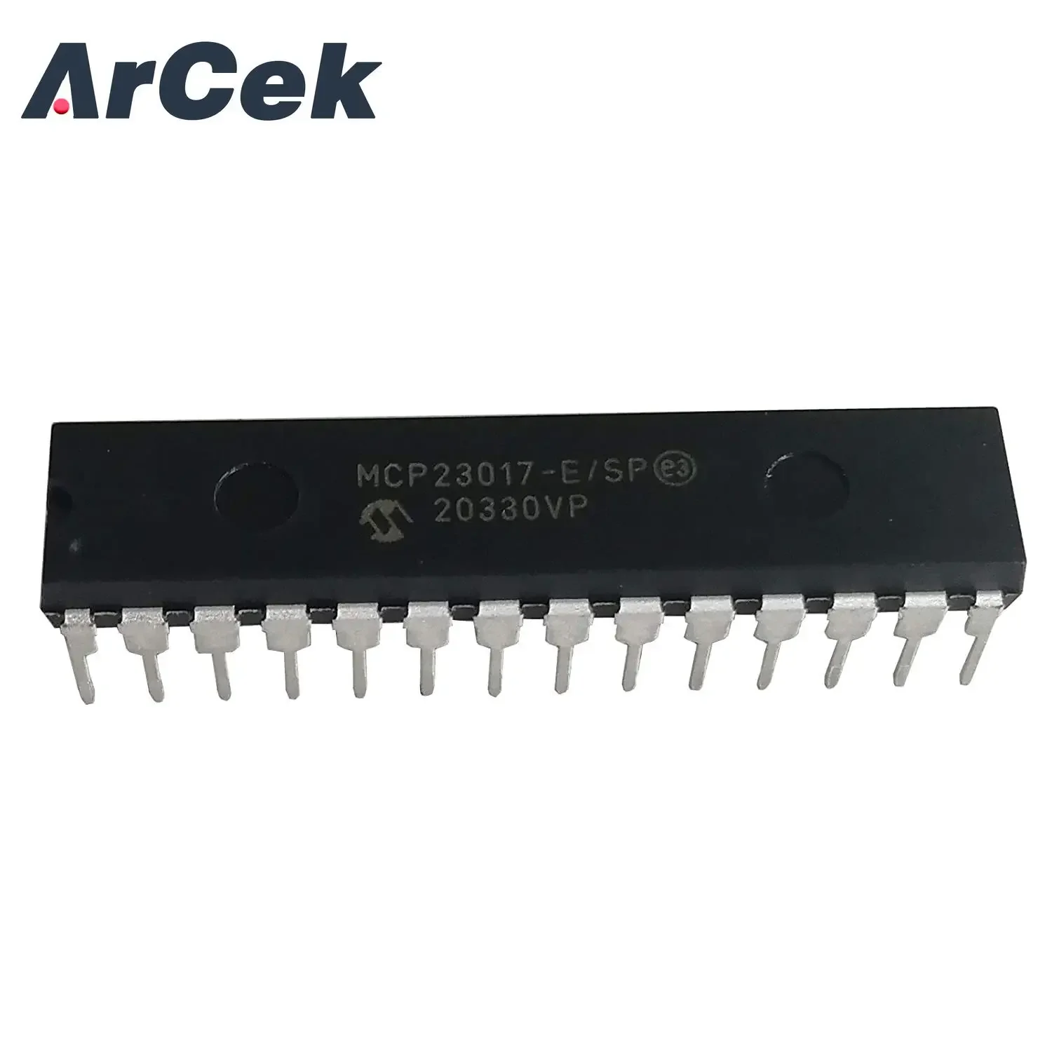 

MCP23017-E/SP DIP-28 MCP23017 16-Bit I/O Expander with I2C Interface IC