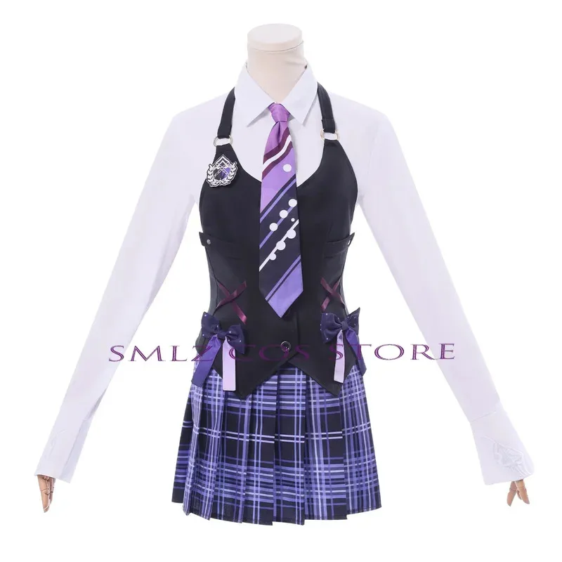 Игра Naraka: Bladepoint Tarka Ji, карнавальный костюм, школьная форма, юбка, топ, парик, костюм для вечеринки на Хэллоуин, аниме-наряд для женщин и девочек