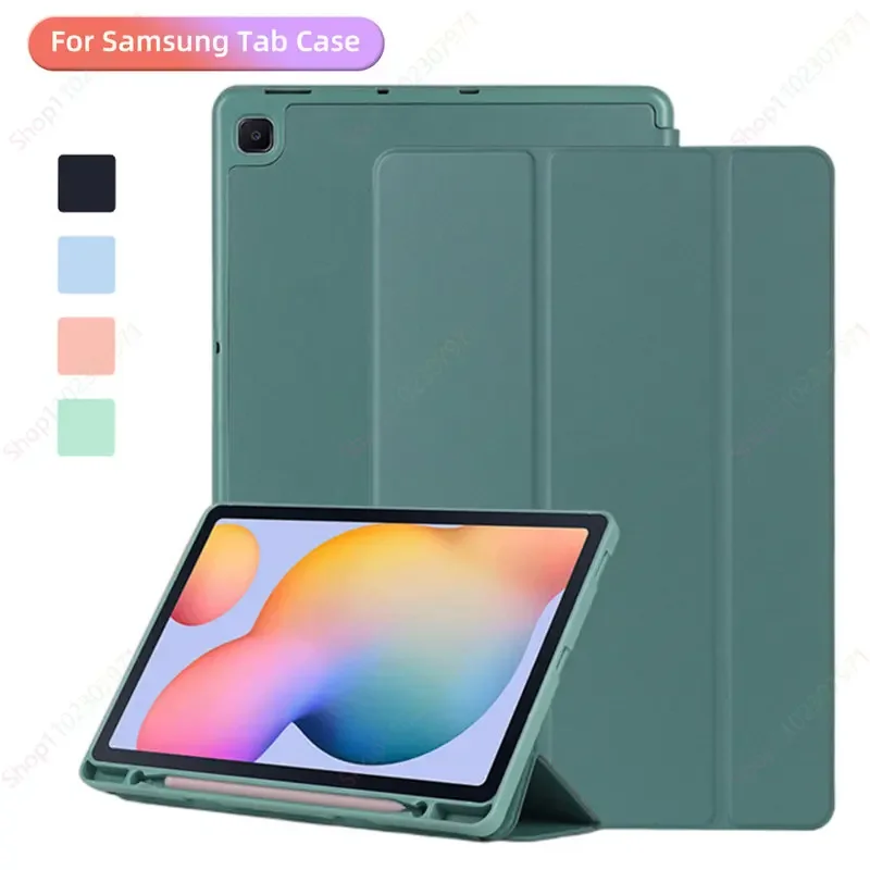 

Чехол-футляр с держателем для стилуса для нового Samsung Galaxy Tab S6 Lite 10.4 2024 SM-P620 P625 SM-P610 P615 P619 Galaxy S6 Lite 10.4''