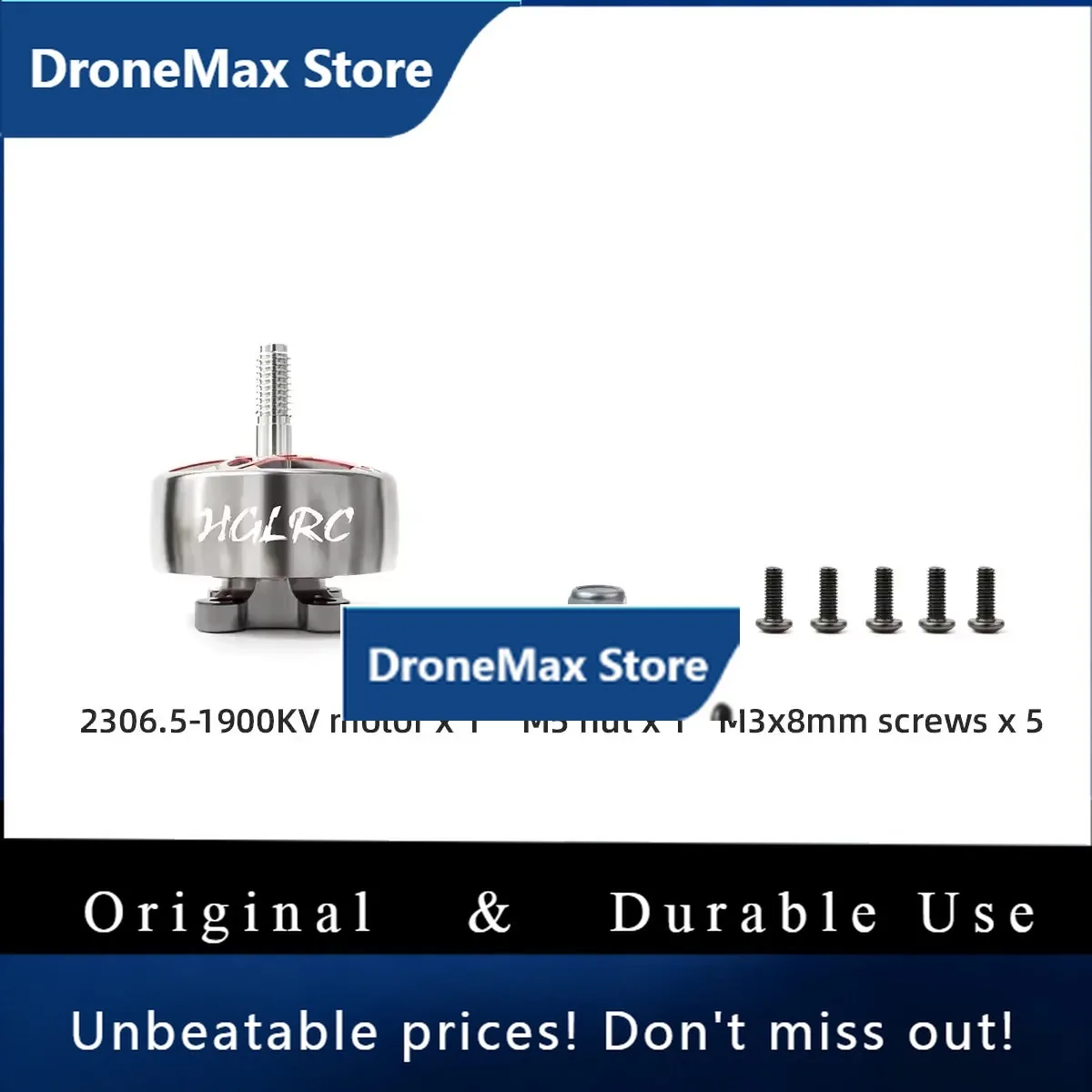 DroMa4PCS HGLRC SPECTER 2306.5 1900KV 6S Brushless Motor