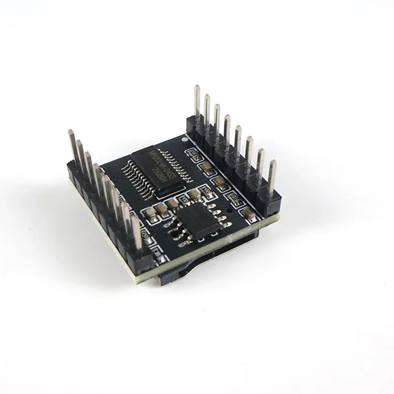 DFPlayer Mini módulo de reproductor de MP3 tarjeta TF puerto USB DAC de 24 bits para Arduino UNO Mega 2560 Pro Micro ESP32 CAM amplificador de Audio DIY