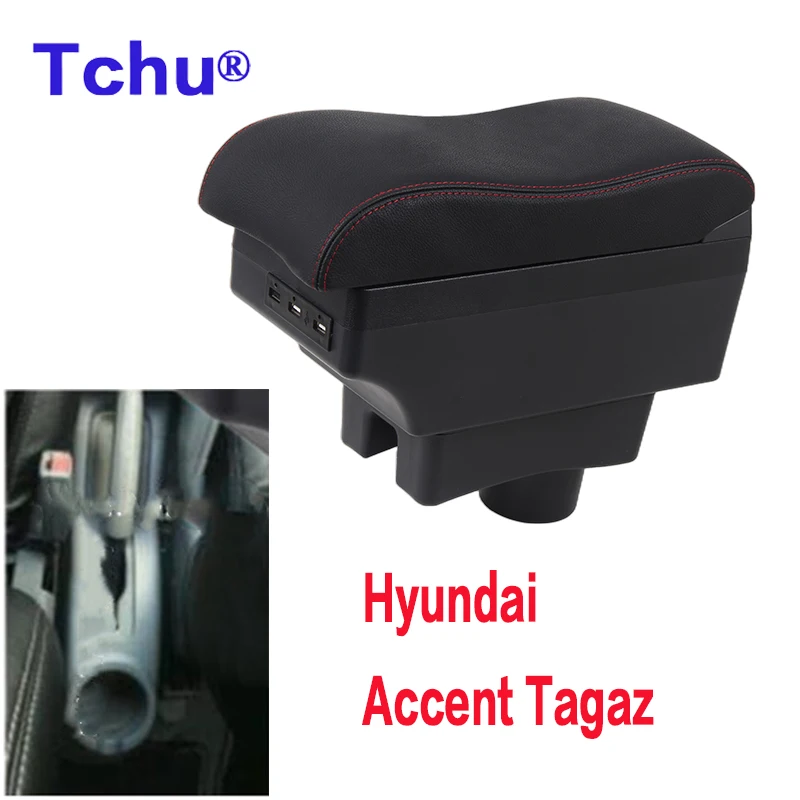 

Hyundai Accent Tagaz Car Armrest Box Special Multiple Styles Car Central Storage Box Hyundai Accent Tagaz Car Interior