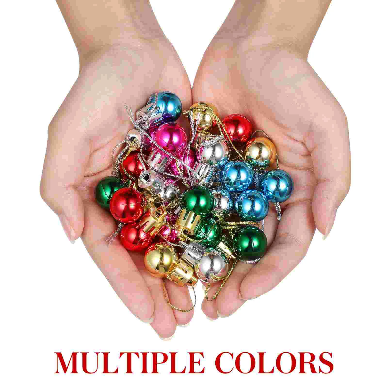 24 Pcs Fall Decorations Christmas Musical Clear Ornaments Ball Hanging Pendant Tree