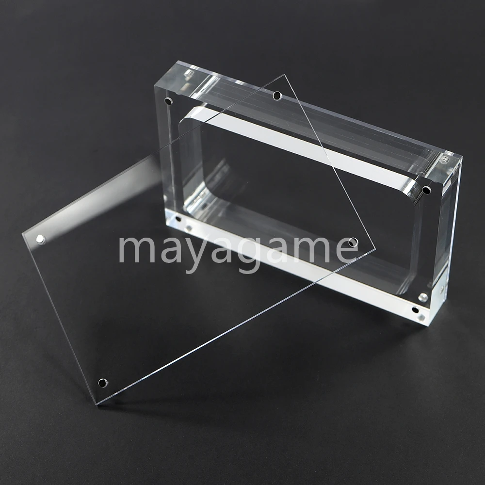 1pc Vitrine transparente Acryl Box Protector für nintendo neue 2ds xl/2dsll Sammel boxen Aufbewahrung spiel Shell Case
