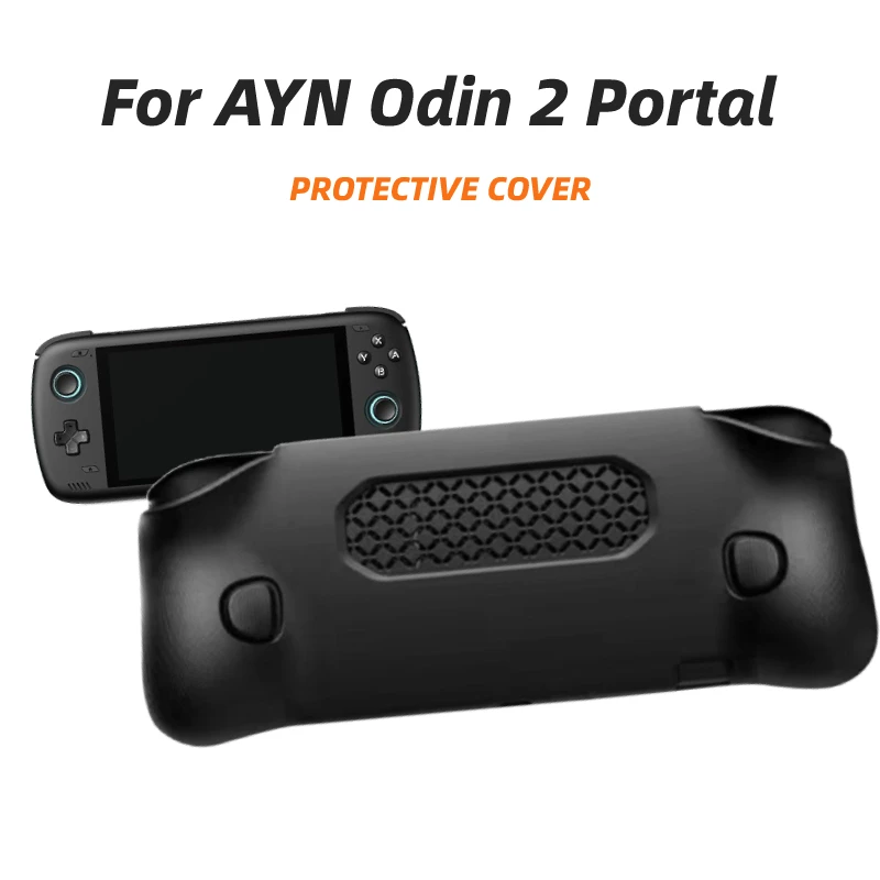 

Protective Cover Case For AYN Odin 2 Portal Silicone Skin Cover Non-slip Standard Cooling Protective Sleeve Game For AYN Odin 2