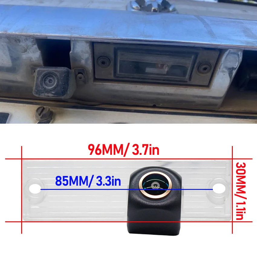 AHD HD 1080P 170° Fisheye Rear View Camera For Chrysler 300 Concorde Sebring For Dodge Durango Stratus Intrepid For Jeep Liberty