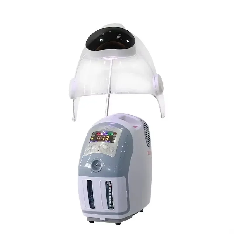 High quality Oxgen Facial Machine Hyperbaric Spray beaut O2derm oxyge Facial Mask Dome Therapy oxyge infusio Facial Machine